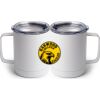 10 oz. White Stainless Steel Coffee Mug Thumbnail