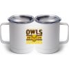 10 oz. White Stainless Steel Coffee Mug Thumbnail