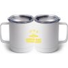 10 oz. White Stainless Steel Coffee Mug Thumbnail