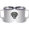 10 oz. White Stainless Steel Coffee Mug Thumbnail