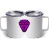 10 oz. White Stainless Steel Coffee Mug Thumbnail