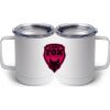 10 oz. White Stainless Steel Coffee Mug Thumbnail