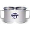 10 oz. White Stainless Steel Coffee Mug Thumbnail