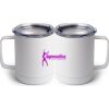 10 oz. White Stainless Steel Coffee Mug Thumbnail