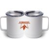 10 oz. White Stainless Steel Coffee Mug Thumbnail