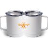 10 oz. White Stainless Steel Coffee Mug Thumbnail