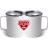10 oz. White Stainless Steel Coffee Mug Thumbnail