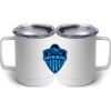10 oz. White Stainless Steel Coffee Mug Thumbnail