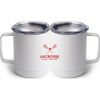 10 oz. White Stainless Steel Coffee Mug Thumbnail