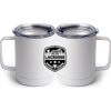 10 oz. White Stainless Steel Coffee Mug Thumbnail