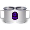 10 oz. White Stainless Steel Coffee Mug Thumbnail