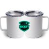 10 oz. White Stainless Steel Coffee Mug Thumbnail