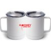 10 oz. White Stainless Steel Coffee Mug Thumbnail