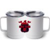 10 oz. White Stainless Steel Coffee Mug Thumbnail