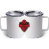 10 oz. White Stainless Steel Coffee Mug Thumbnail