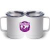 10 oz. White Stainless Steel Coffee Mug Thumbnail