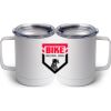 10 oz. White Stainless Steel Coffee Mug Thumbnail