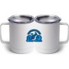 10 oz. White Stainless Steel Coffee Mug Thumbnail