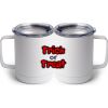 10 oz. White Stainless Steel Coffee Mug Thumbnail