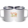 10 oz. White Stainless Steel Coffee Mug Thumbnail