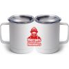 10 oz. White Stainless Steel Coffee Mug Thumbnail