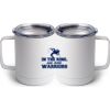 10 oz. White Stainless Steel Coffee Mug Thumbnail