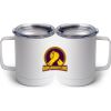 10 oz. White Stainless Steel Coffee Mug Thumbnail
