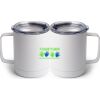 10 oz. White Stainless Steel Coffee Mug Thumbnail