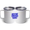 10 oz. White Stainless Steel Coffee Mug Thumbnail