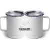 10 oz. White Stainless Steel Coffee Mug Thumbnail