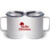 10 oz. White Stainless Steel Coffee Mug Thumbnail