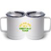 10 oz. White Stainless Steel Coffee Mug Thumbnail