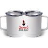 10 oz. White Stainless Steel Coffee Mug Thumbnail