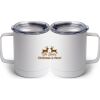 10 oz. White Stainless Steel Coffee Mug Thumbnail