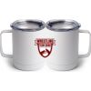 10 oz. White Stainless Steel Coffee Mug Thumbnail