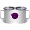 10 oz. White Stainless Steel Coffee Mug Thumbnail
