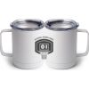 10 oz. White Stainless Steel Coffee Mug Thumbnail