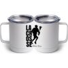 10 oz. White Stainless Steel Coffee Mug Thumbnail