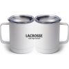10 oz. White Stainless Steel Coffee Mug Thumbnail