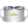 10 oz. White Stainless Steel Coffee Mug Thumbnail