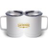 10 oz. White Stainless Steel Coffee Mug Thumbnail