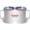 10 oz. White Stainless Steel Coffee Mug Thumbnail