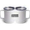 10 oz. White Stainless Steel Coffee Mug Thumbnail