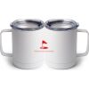 10 oz. White Stainless Steel Coffee Mug Thumbnail