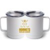10 oz. White Stainless Steel Coffee Mug Thumbnail