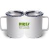 10 oz. White Stainless Steel Coffee Mug Thumbnail