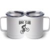 10 oz. White Stainless Steel Coffee Mug Thumbnail