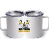 10 oz. White Stainless Steel Coffee Mug Thumbnail