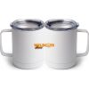 10 oz. White Stainless Steel Coffee Mug Thumbnail