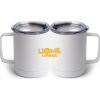 10 oz. White Stainless Steel Coffee Mug Thumbnail